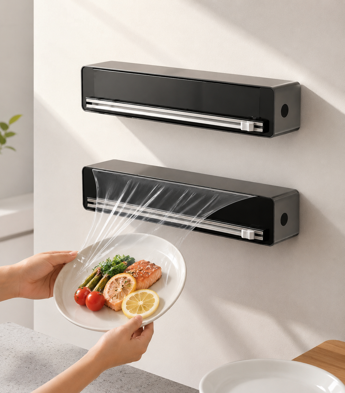 Multi-Purpose Kitchen Wrap Dispenser